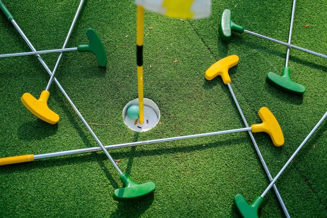 Этикет при игре в мини-гольф