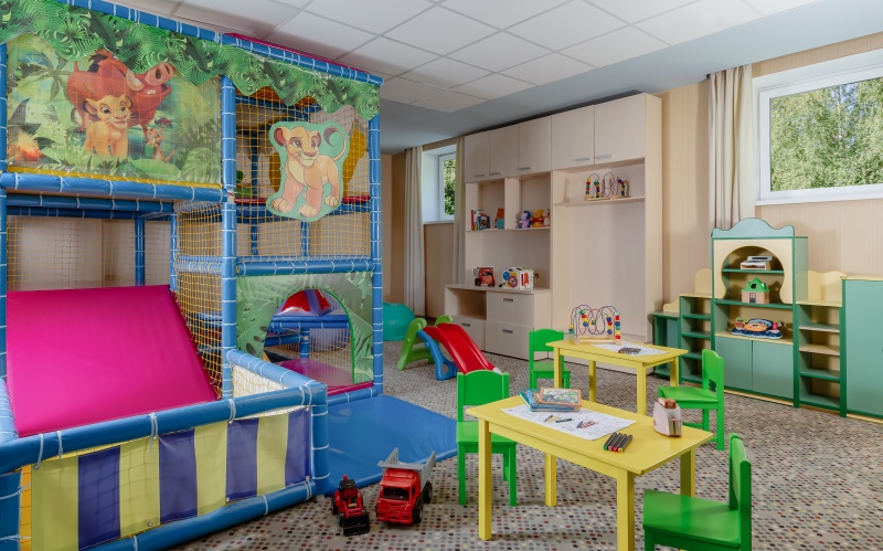 Kids playing room